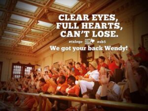 RT @PPact: All eyes are on @WendyDavisTexas--only 4 hours to go! RT if you've got her back. #sb5 #txlege http://t.co/mVIRgXRHDp