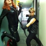 RT @PatrickWeekes: Halloween with Hawkeye and Black Widow ( cc @bellecanto114 ) http://t.co/bmMJAdDFuX