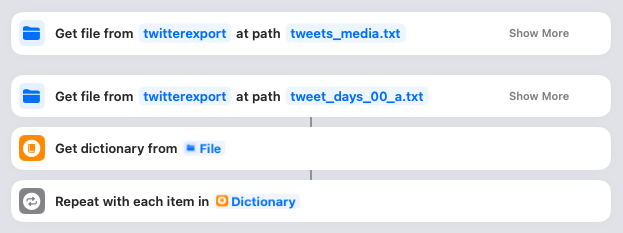 Ingest media and start parsing the JSON