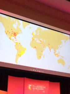 How could no tweets actually come FROM Germany? Do they all use US IP addresses to get Netflix too? #TelstraSummit http://t.co/Wr1WugeoZ1