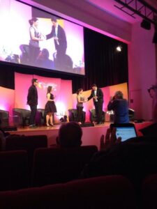 Fantastic - @fr8exchangeit won! Well deserved. Great presos from others too. #TelstraSummit http://t.co/9PlCufiiHo