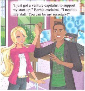 RT @remaines: Barbie: Job creator. #FeministHackerBarbie #FeministBarbie http://t.co/h2iZAnrziW