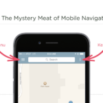 RT @lukew: Mystery meat of mobile navigation: the hamburger & kebab. [3/3] http://t.co/L3l5ZvgmyU