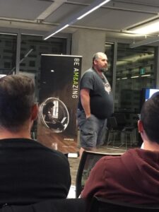 Time for the great debate! @darthted is arguing against the use of metrics for improving performance. #sydtechleaders http://t.co/YrpkU28T7A