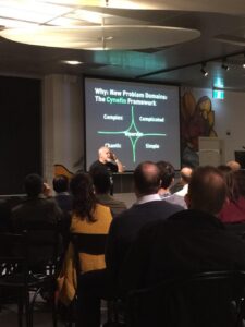 Learning about the Cynefin framework from @fgeorge52 at @yow_oz #yownight. http://t.co/TkNiE6UX7y http://t.co/KO79JGOCLy