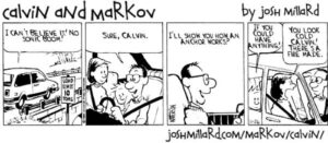 Calvin and Markov http://t.co/drYoJY8gde - How delightfully random. http://t.co/7HrR9GlWs5