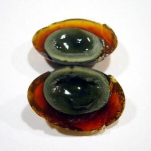 I had my first century egg today. Taste = fine. Appearance = NIGHTMARE FUEL. http://t.co/5o9HVFFtzX http://t.co/vnuT6NFAG8