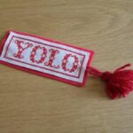 Sew Your Own Yolo Bookmark http://t.co/CxnKSzwc3J // LOVE IT. http://t.co/dag9bf4QAC