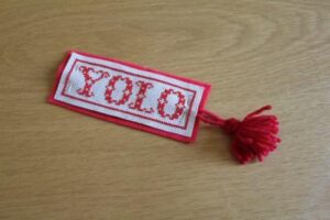 Sew Your Own Yolo Bookmark http://t.co/CxnKSzwc3J // LOVE IT. http://t.co/dag9bf4QAC