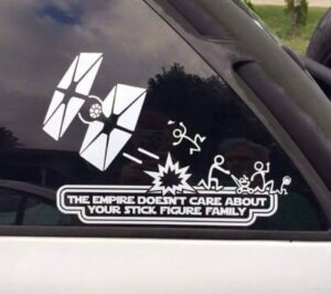 The Empire Doesn’t Care About Your Stick Figure Family http://t.co/dhiURrvXDE Almost makes me want to buy a car! http://t.co/lbvqDxmS76