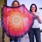 RT @KnitGuildNSW: Merrin's Volcano shawl #knitcamp2015 #showandtell http://t.co/6SkIkM2exx - I love this.