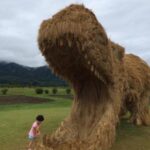 Giant Dinosaur Sculptures Made of Recycled Rice Straw Pop Up in Japan http://t.co/XmG3vn3XF5 COOOOOL! http://t.co/gxzv9ogWQq