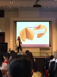 Intrapreneurs create luck, says @sarah_liu. That's pretty much the theme of my whole career! #TDCCareerSummit http://t.co/mrLm1fsRAb