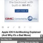 RT @jdgraffam:  iOS 9 Ad-Blocking Explained... http://t.co/dRXj2GmLU4