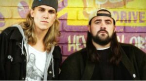 Kevin Smith and Jason Mewes programmed Rage last night! "Old people music" from 80s & 90s. :) http://t.co/BNMWgoLTmM http://t.co/Lvdiby3frr