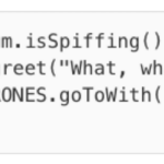 Told the Snook I’m going to Classy Coding this weekend & he responded with brilliant Wodehouse-inspired pseudocode. http://t.co/GXorsYT9hH