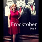 #frocktober day 8: red dress and stormtroopers, baby. http://t.co/qtJFzaDxZM http://t.co/1OSIGvxEkZ