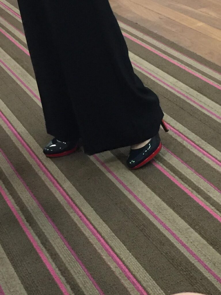 Am I betraying the spirit of Ada Lovelace Day to say that I completely covet @bemaia's shoes? #GGDSyd http://t.co/bZL2ZrLxC1