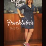 #frocktober day 13: self-made Darling Ranges dress! @megannielsenpatterns http://t.co/CSDptwOoMH http://t.co/skPH1LNAID