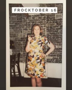 #frocktober day 16: self-made retro shift dress. Classy. http://t.co/30oscxxZIw http://t.co/AGsa8PvmkK