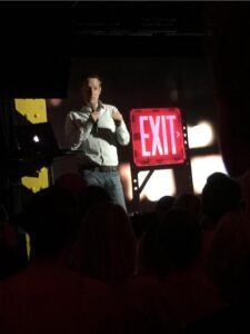 Nice. @andykelk already getting laughs at @ignitesydney! #ignitesydney https://t.co/8aXxO61tpb