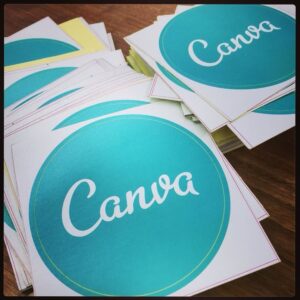 I had a visit from the @canva sticker fairy today! (Actually it was @coconutbananadc.) https://t.co/kqX0VlHTKS https://t.co/UUKu7iIzHp