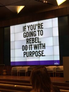 “If you’re going to rebel, do it with purpose.“ my favourite of @sarah_liu’s slides! https://t.co/SS9wBKhwxO