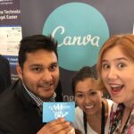 Meeting one of @canva’s biggest fans at #sydstart! Love @diybanners. https://t.co/WhfmCee275