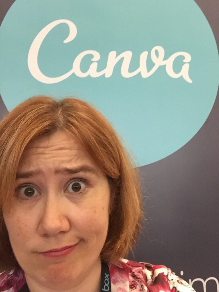 Okay, energy is starting to wane. Finally caved and sat. Evangelising is hard work! @canva #SydStart https://t.co/4T7dLP3HFx