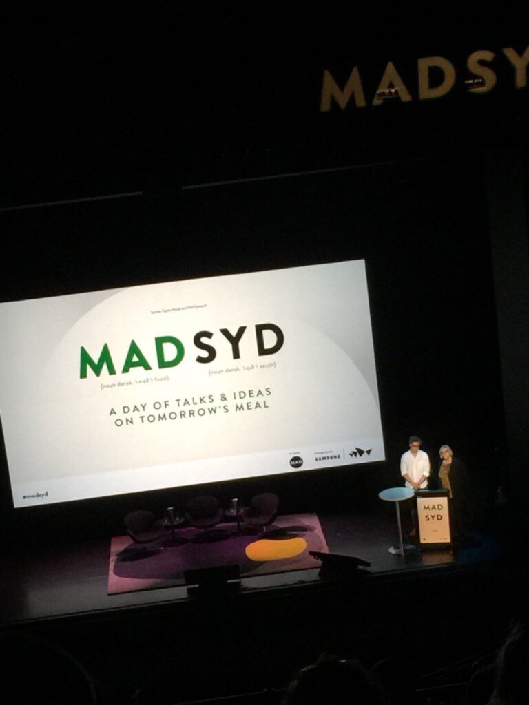 #madsyd kicking off at the Opera House. Looking forward to talks about the future of food! https://t.co/IxAIK8j6DH