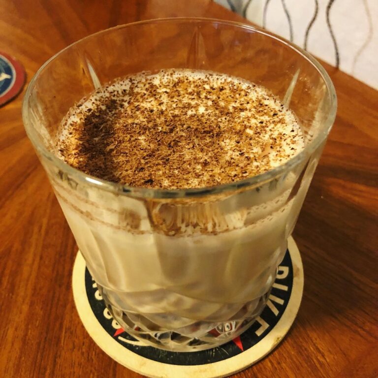 When you say “Do you think you could invent a pumpkin spice mudslide for me, for Thanksgiving?” he does not disappoint.