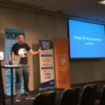 Really excited to hear @thecolourfool’s tips to making design not suck! #yowwest16 https://t.co/YbD7b4vyf0