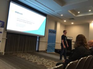 At long last, @evanderkoogh is getting ready to tell us about serverless architectures. #yowwest16 https://t.co/Fl2dXY2Str