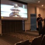 Piling on the geeky references now. It’s microservices all the way down! #yowwest16 @evanderkoogh https://t.co/NFPNumeuDO