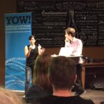 Lots of Q&A for @daphnechong and @nickmchardy! Really engaging and interesting talk. #yownight https://t.co/gC5P4VUIKf