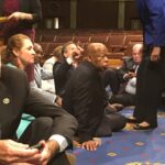 RT @TUSK81: John Lewis getting pulled off a stool during a sit-in in the 60s. And John Lewis today. https://t.co/wEwOJVGHGq