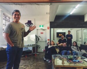 RT @poppiepack: This guy. Always great to have @GuyKawasaki at Canva HQ @canva #goodchat ✌🏻️ https://t.co/yQjjyzsJEP