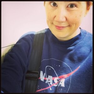 Why yes, I am the dork wearing a 15yo NASA "meatball" sweatshirt to a space lecture. https://t.co/hMeME2cTOA https://t.co/yveYbZPQYe