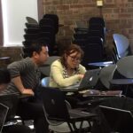 Spying on @kakaCharlotte as she masters NodeJS. @NodeGirlsSydney https://t.co/seucr0VxRx