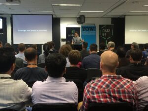 Listening to @qanderson7 kick things off at #YOWData 2016! @yow_oz https://t.co/FadYrHfoyc