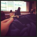 As usual, I appear to be the only person knitting at the tech conference. #WCSyd https://t.co/qVOobSuRHr https://t.co/2E4tuf2K2l