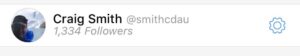 You guys. @smithcdau needs just three more followers to be 1337! 😳 #yowconnected #easilyamused https://t.co/U1ER1K0FI3