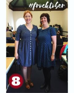 #frocktober day 8: polka dot synchronicity at Knitters Guild with fellow frocker @sarahcof… https://t.co/ziWAAIPcHd https://t.co/AnqZ6TfuPb