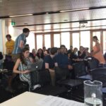 The crowd is gathering for #HealthHackAu Sydney! Pitches and judging are kicking off. https://t.co/uYlvpfxV7F