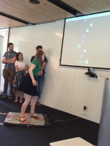 The view from the judging table is pretty fun. #HealthHackAu @paulinesu https://t.co/kPksINfp7b