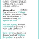 Bucket list achievement: get mentioned in the Women Who Code newsletter! @WWCSyd @GGDSydney [WW]CODE Review : https://t.co/qwRuIePYu8 https://t.co/VtdWtfsyke