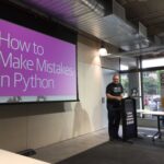 Ben Finney walking us through many common errors you can make in Python. #pythoncharmers https://t.co/o6s1RBDzD8