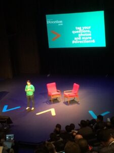 Our brains are very plastic, and marketing teaches us which type of people are allowed to do things. #WomeninTech #Direction16 @adblanche https://t.co/BMjoNWCoTr