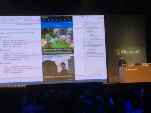 VisualStudio has iPhone emulator built in for Xamarin devs “so you can put your Mac in the corner.” 😂 #MicrosoftDev https://t.co/1miCvqAnpH