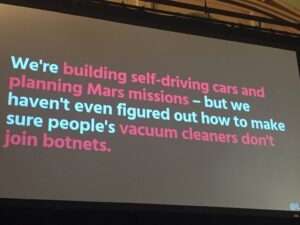 RT @MelissaKaulfuss: Truth bomb 💣💥👌 #JSConfAU16 https://t.co/mq3B1Un9Fl